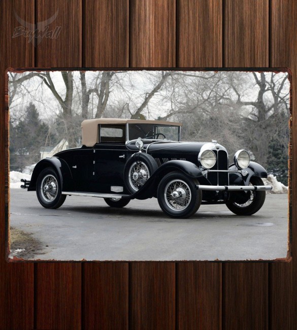 Металлическая табличка Auburn 8-90 Convertible Coupe Металлическая табличка Auburn 8-90 Convertible Coupe